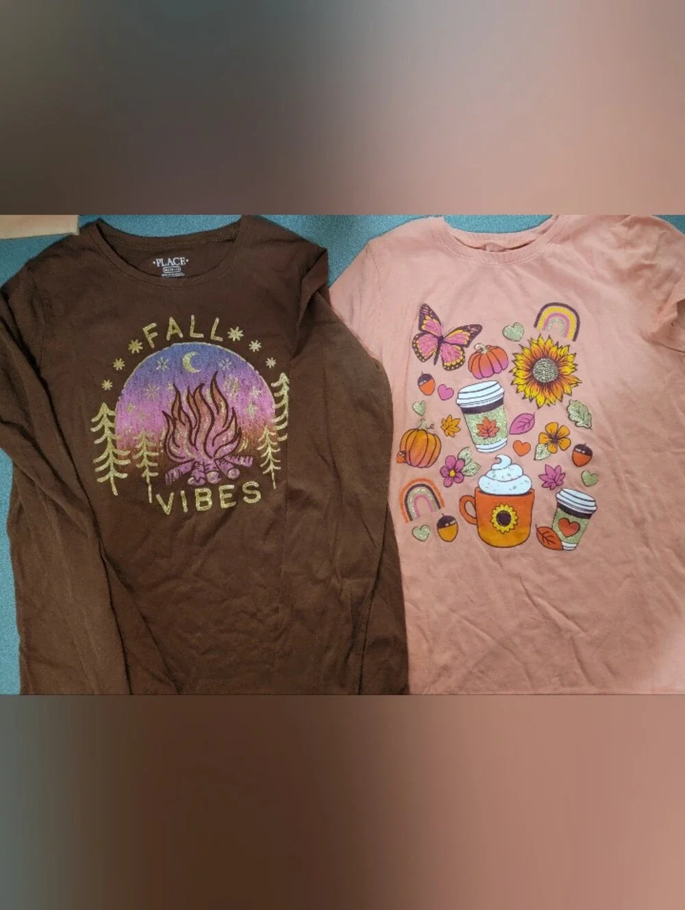 The Children’s Place Girls Size 14 Fall Shirts 2-Piece Lot